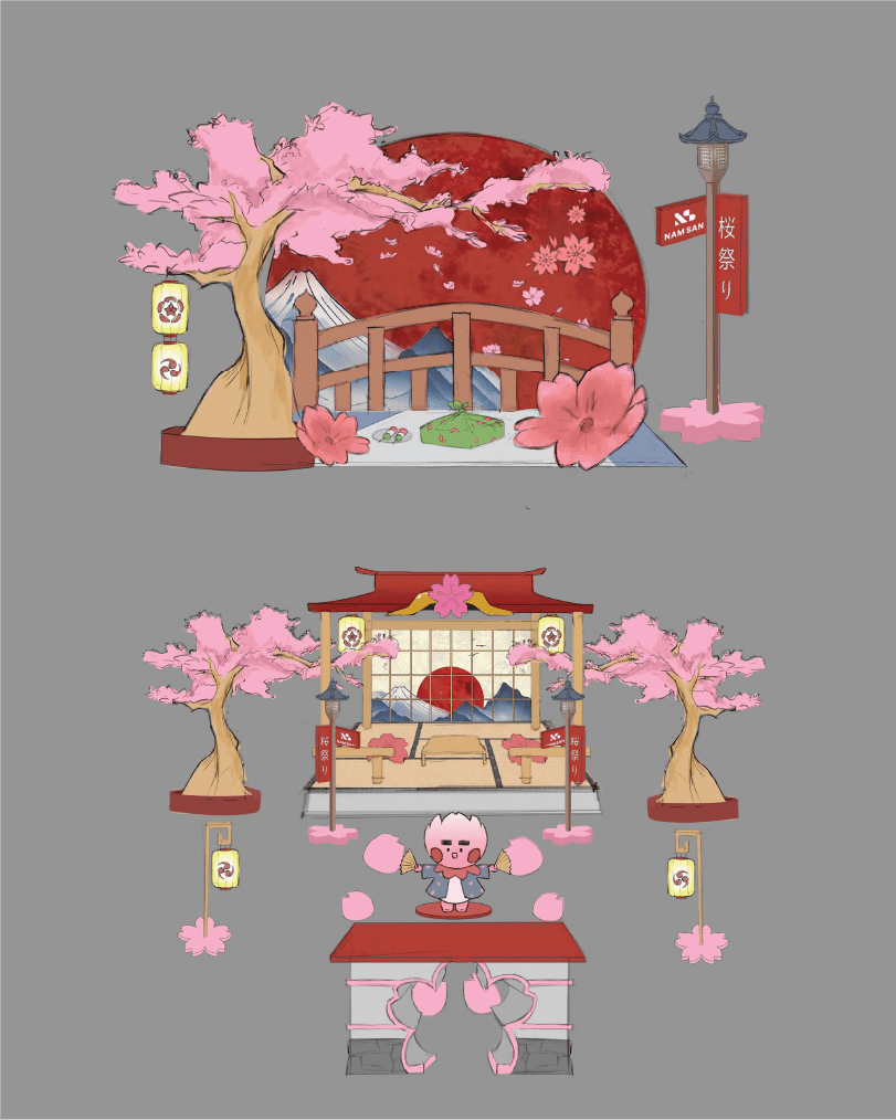 The Cherry Blossom Festival By The Loop x Nam San VM - 2