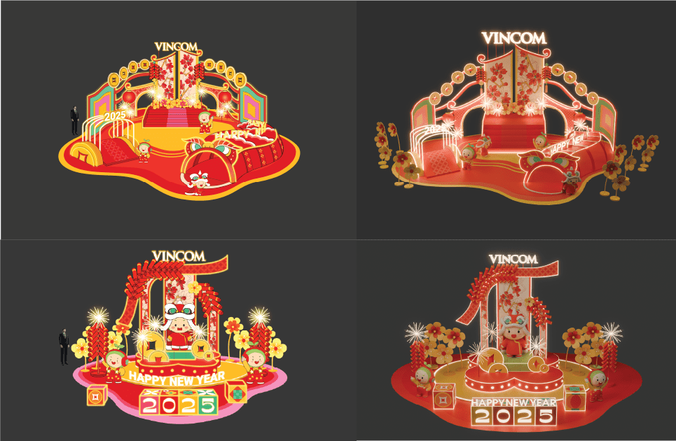 Tet Festival 2025 Vincom x Nam San VM - 1